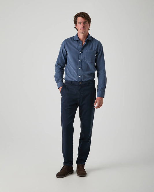 Pantalon Jogging Garment Dyed Marino