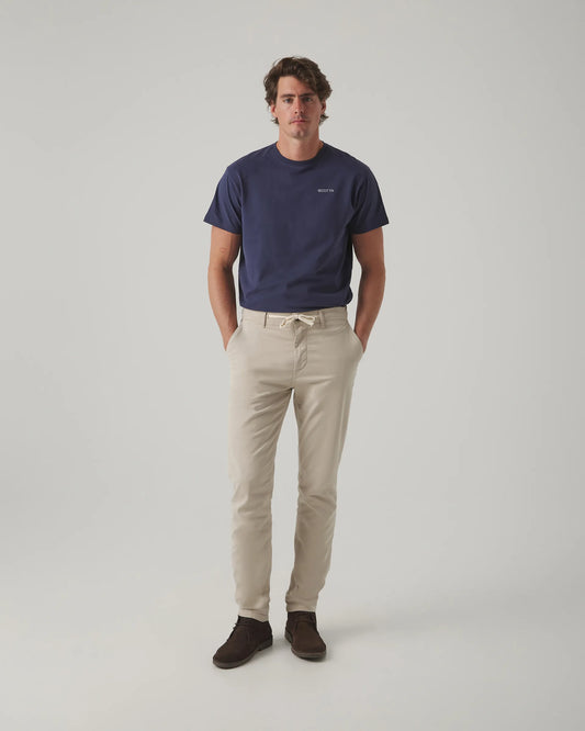 Pantalon Jogging Garment Dyed Beige