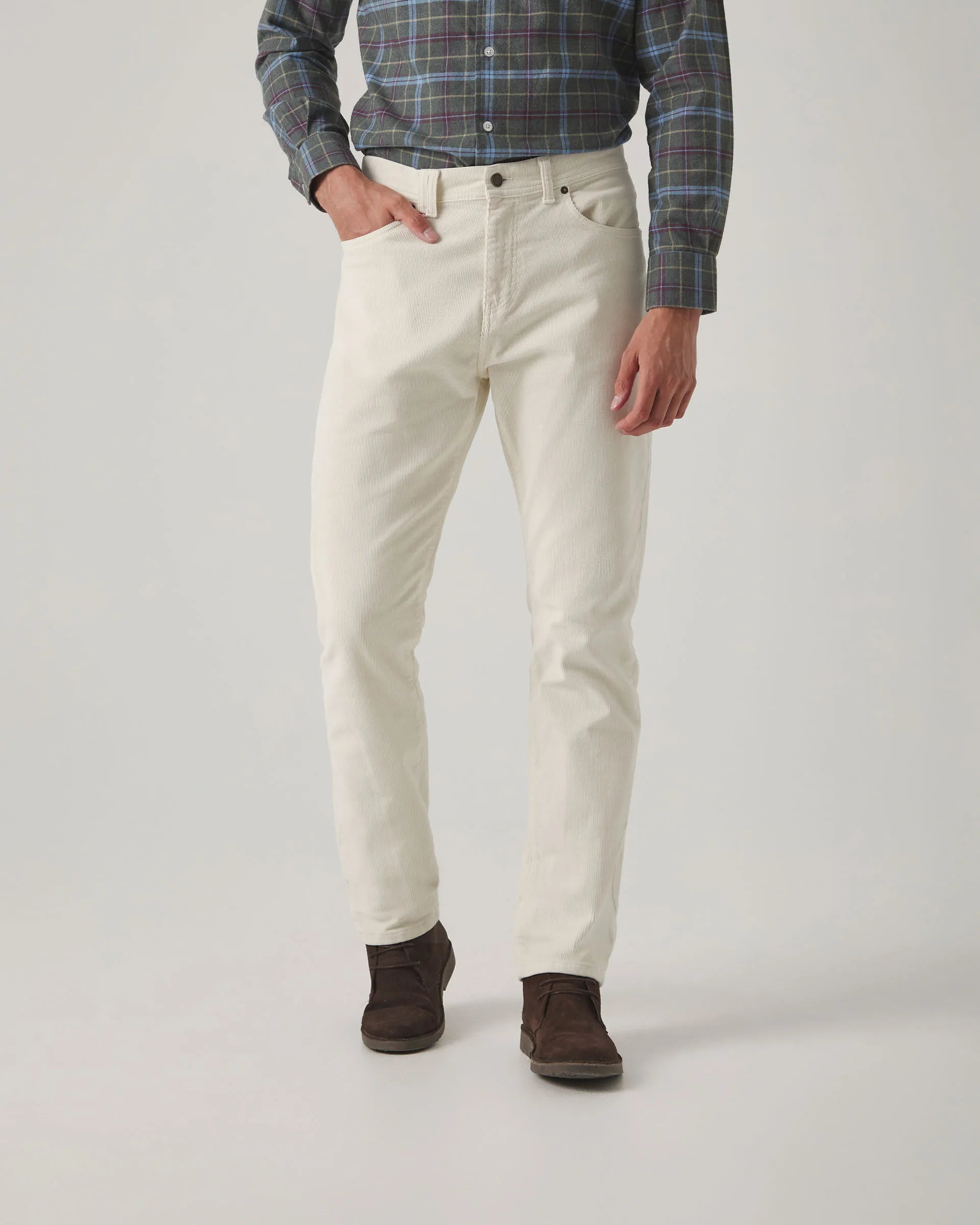 Pantalon Cooper Wood 5 Bolsillos Crudo