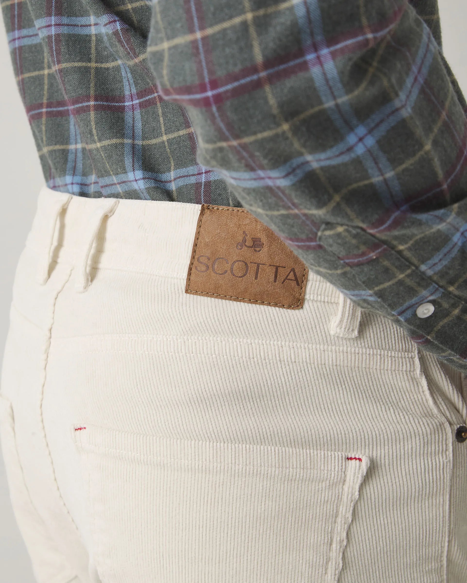 Pantalon Cooper Wood 5 Bolsillos Crudo