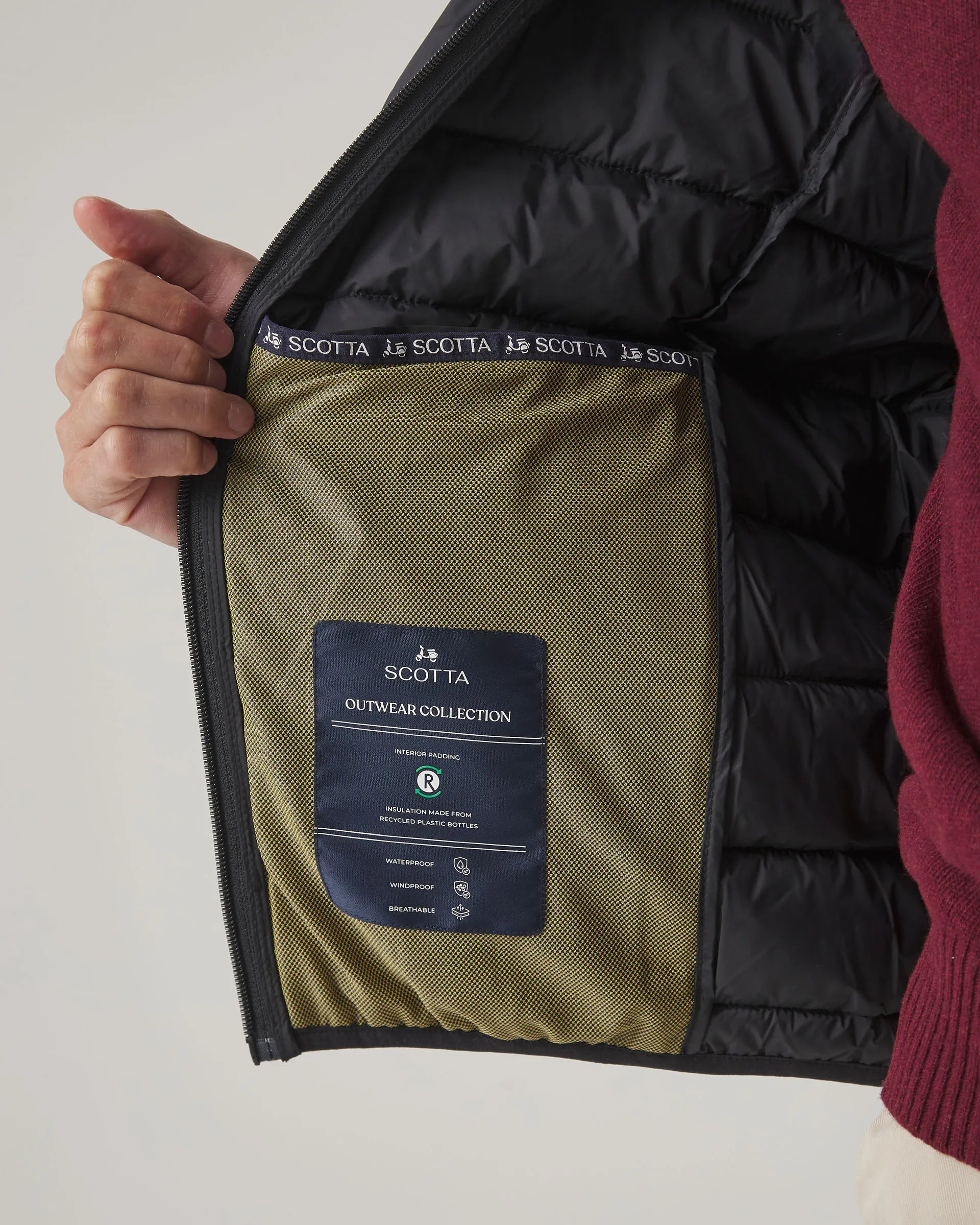 Chaqueta Classic Acolchado Negro