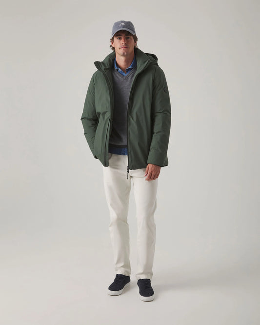 Parka ligera verde