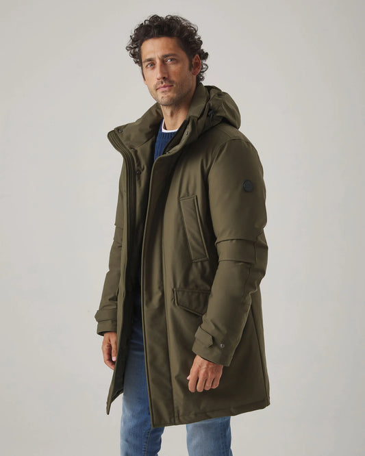 Parka Rainy Verde Oscuro
