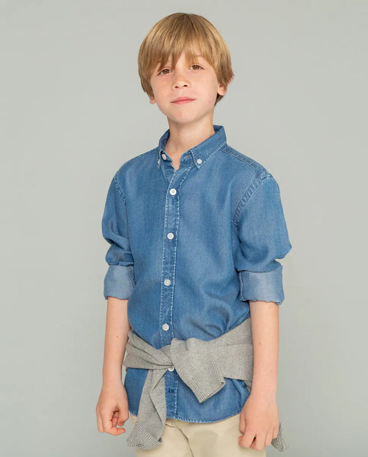 Camisa vaquera de niño