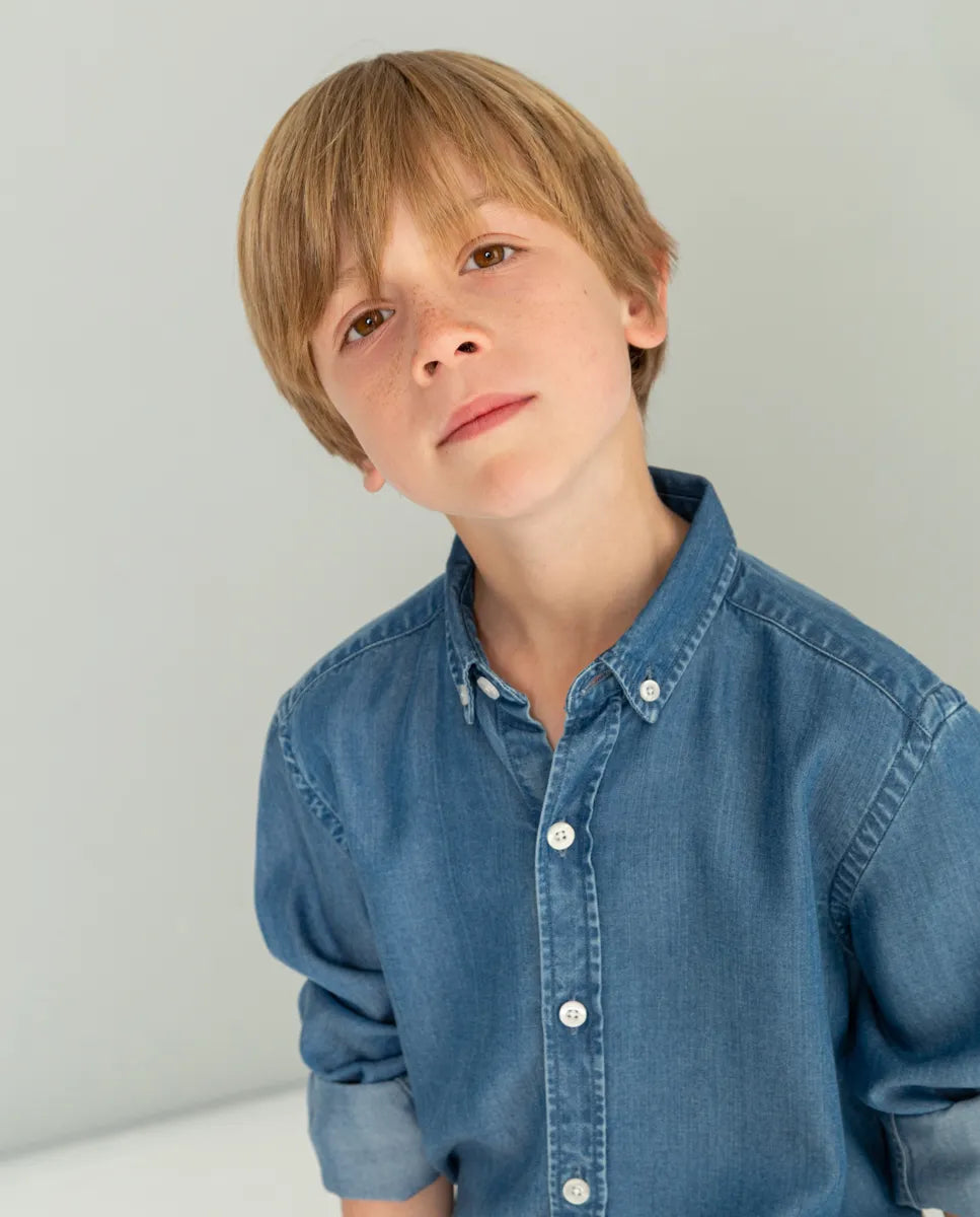 Camisa vaquera de niño