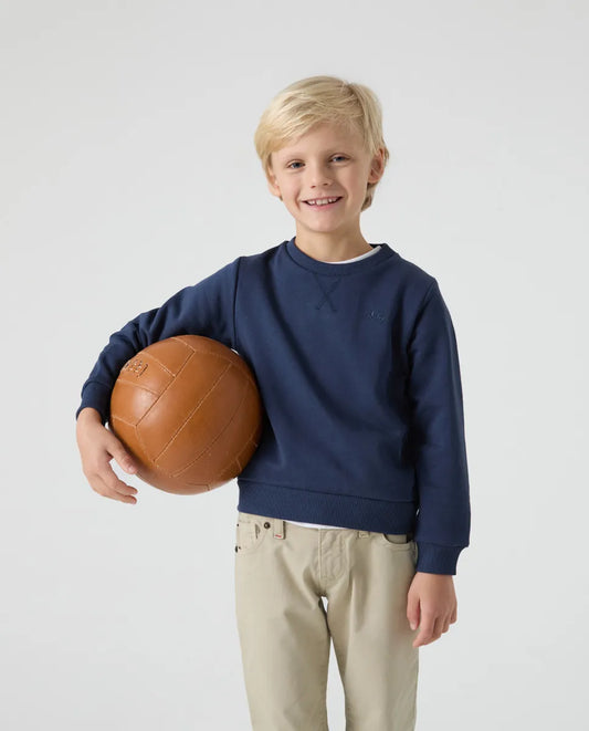 Sudadera niño classic marino