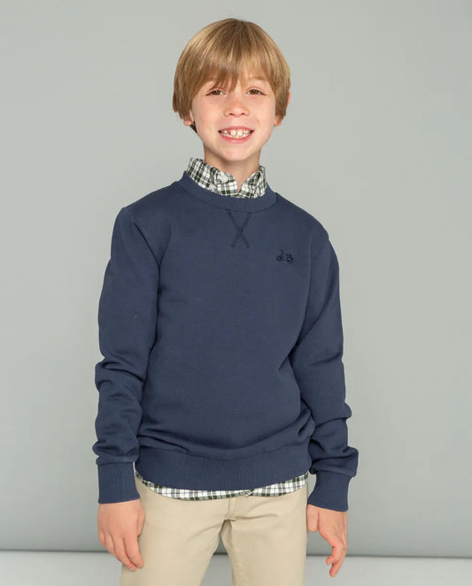 Sudadera niño classic marino