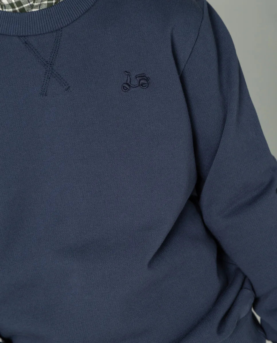 Sudadera niño classic marino