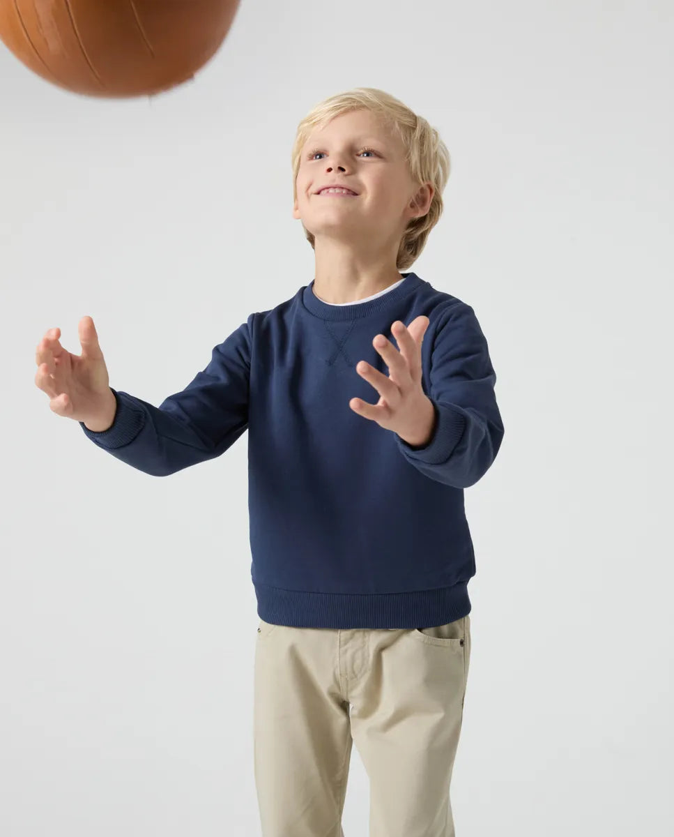 Sudadera niño classic marino