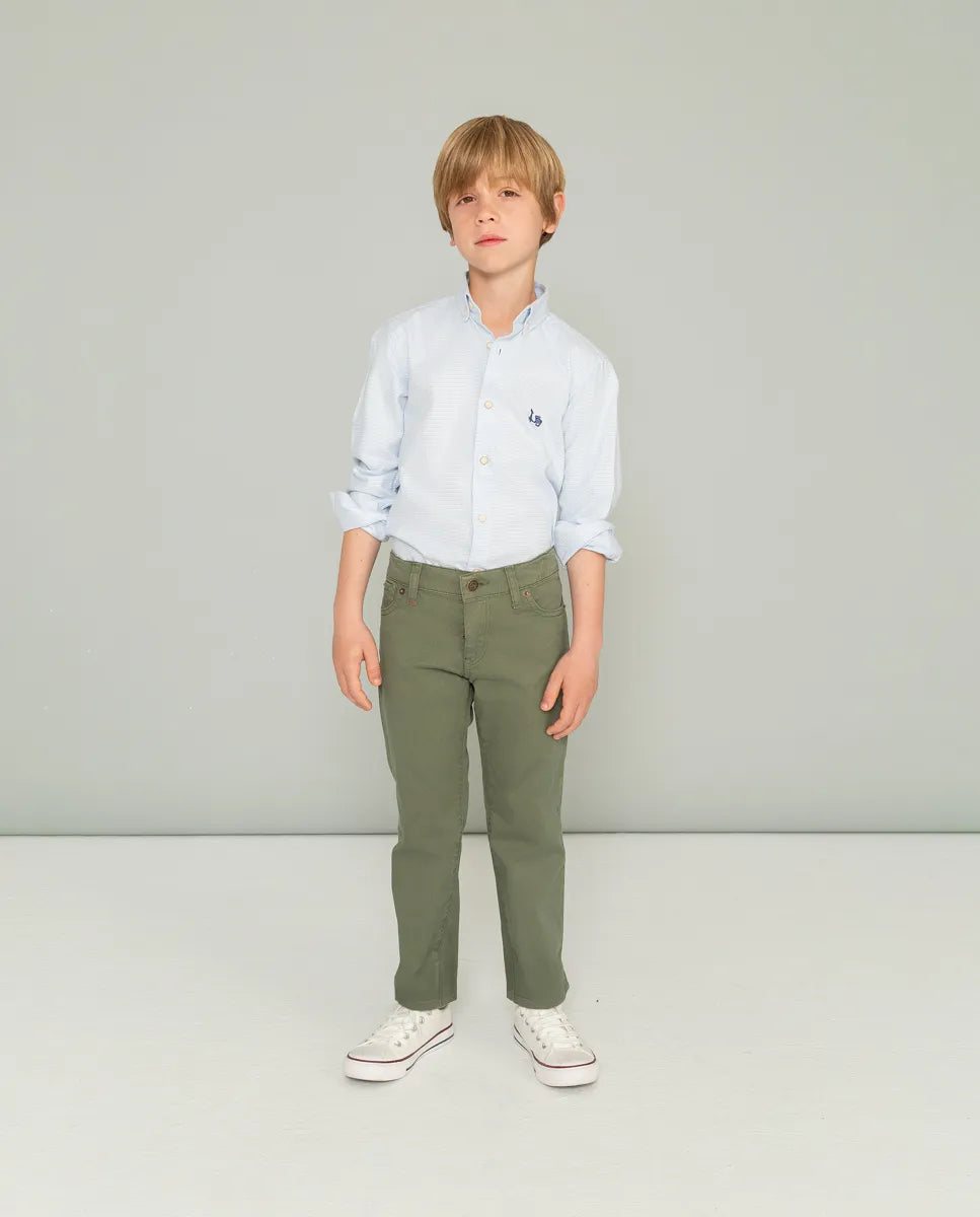 Pantalón verde niño