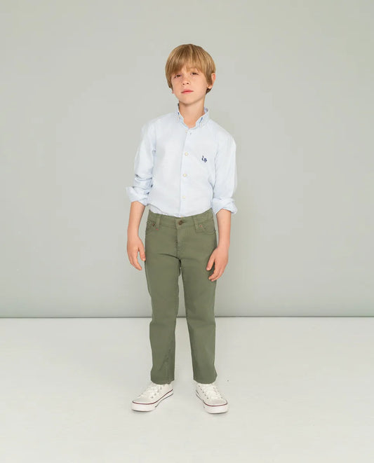 Pantalón verde niño