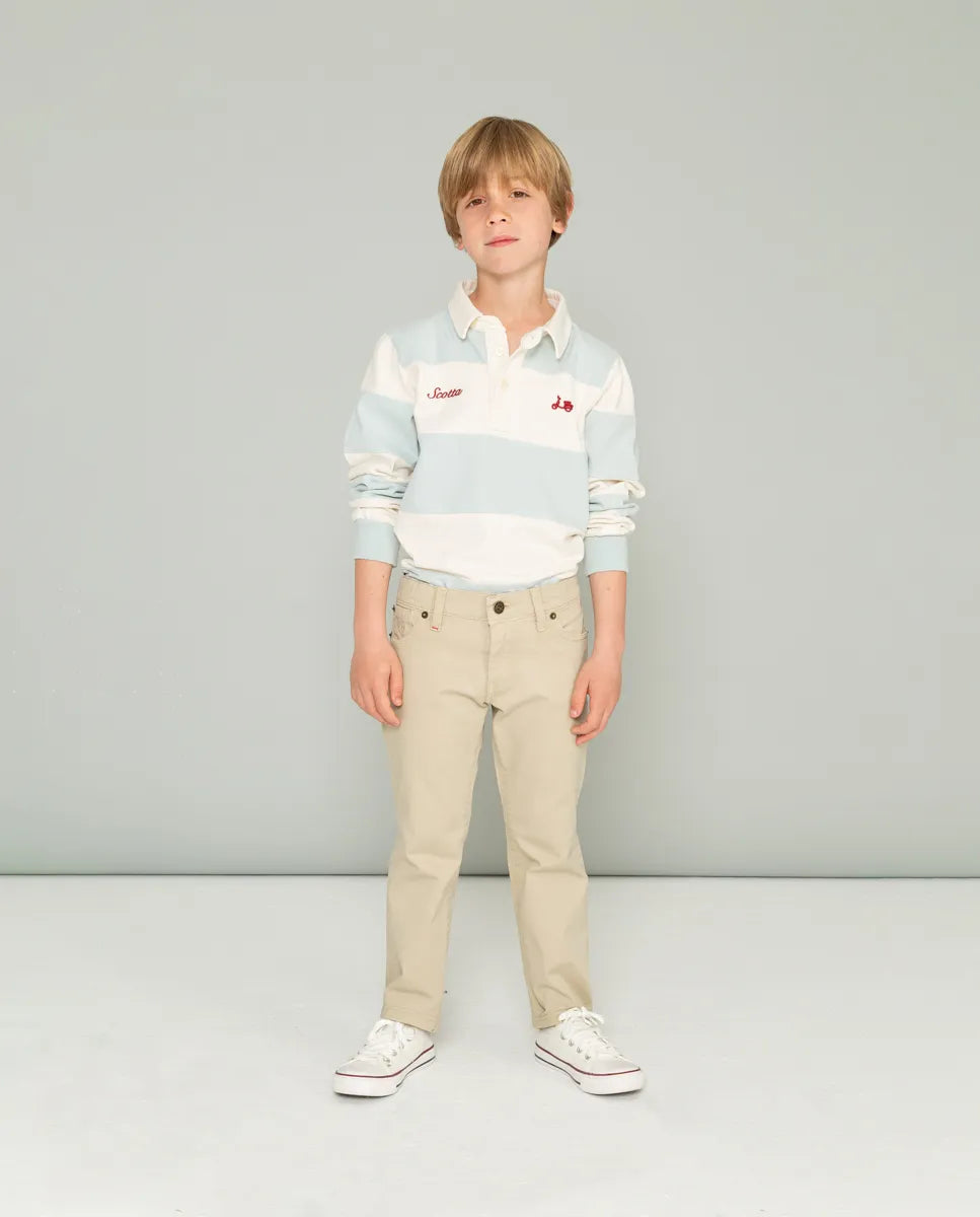 Pantalón beige niño