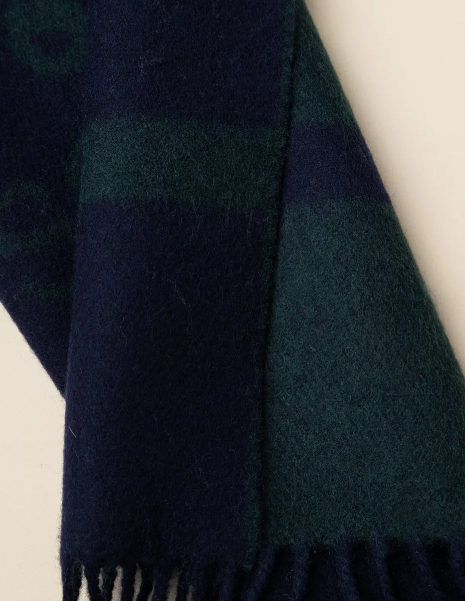 Cachecol wool marinho