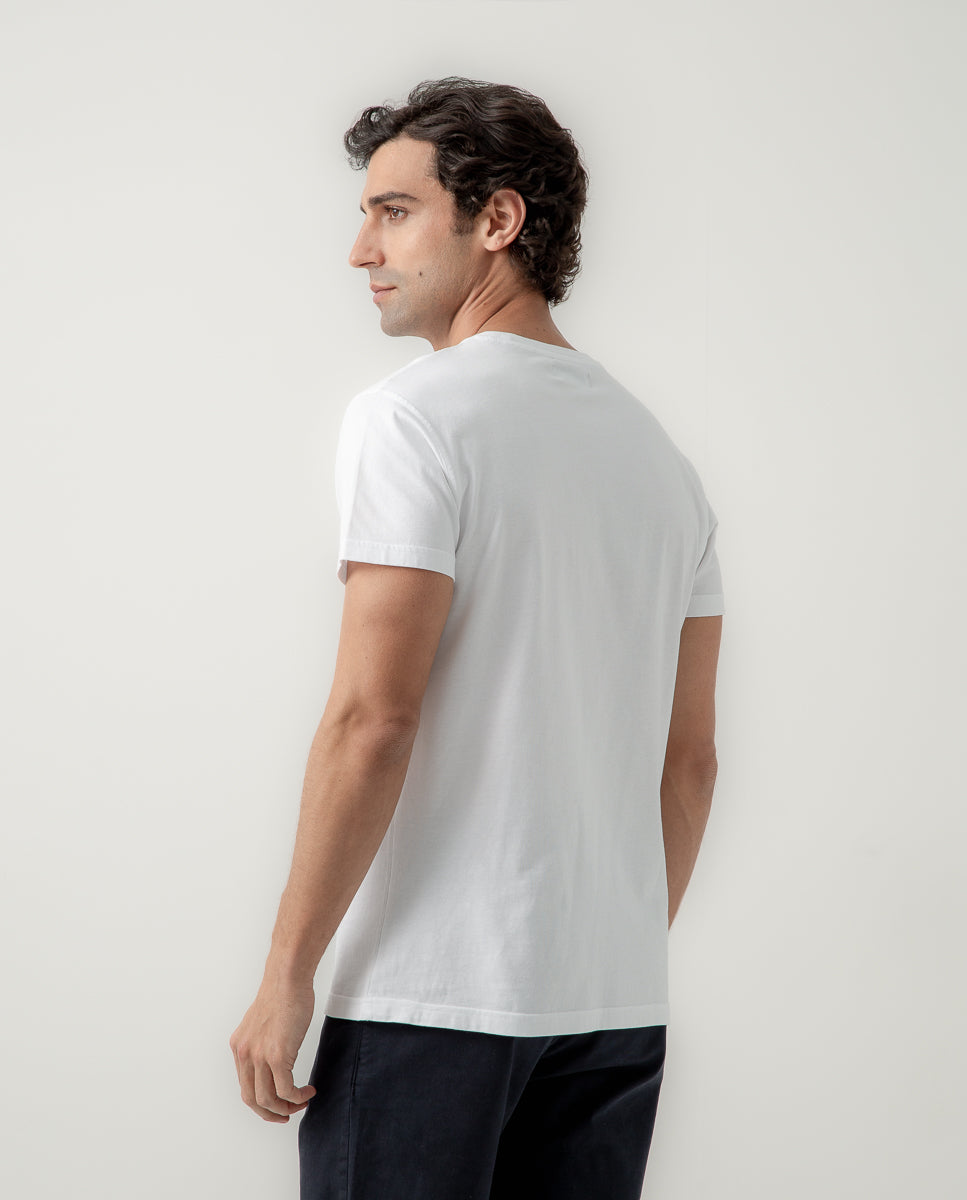 Camiseta classic organic blanco | SCOTTA