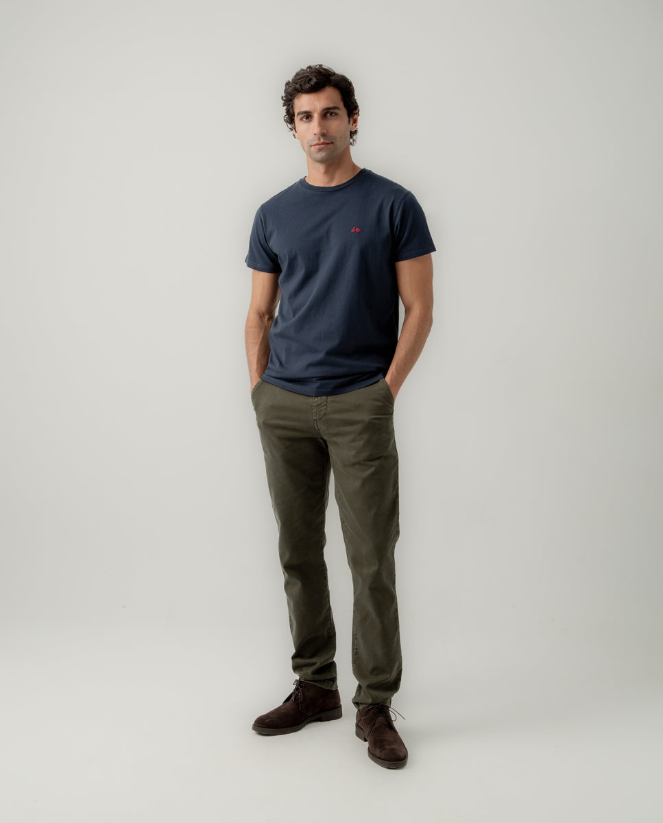 Camiseta classic organic marino | SCOTTA
