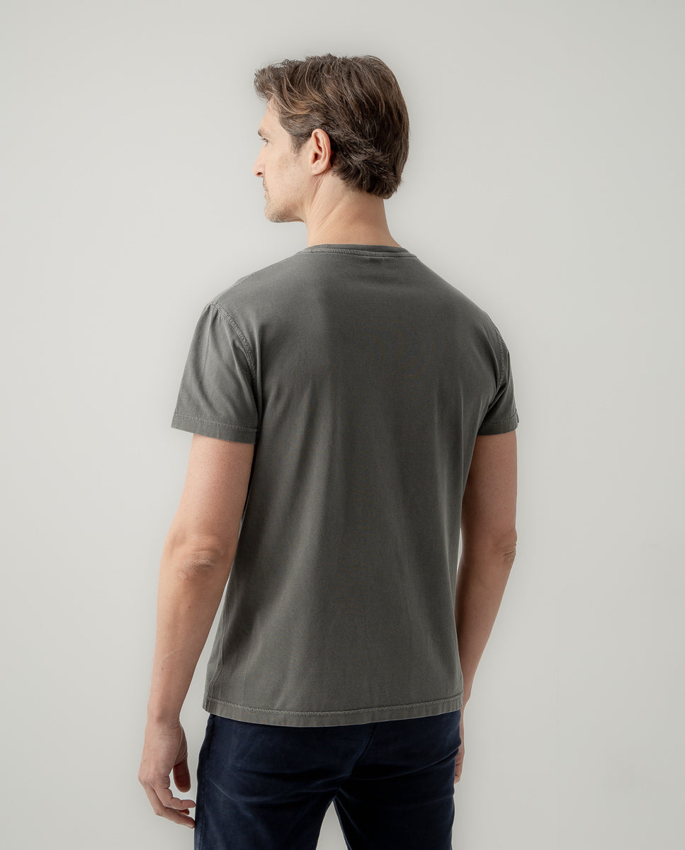Camiseta classic organic gris oscuro | SCOTTA
