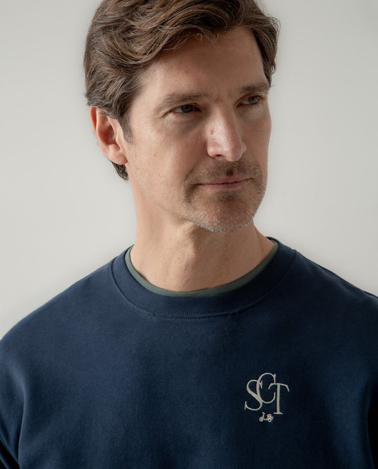 Sudadera SCT marino | SCOTTA