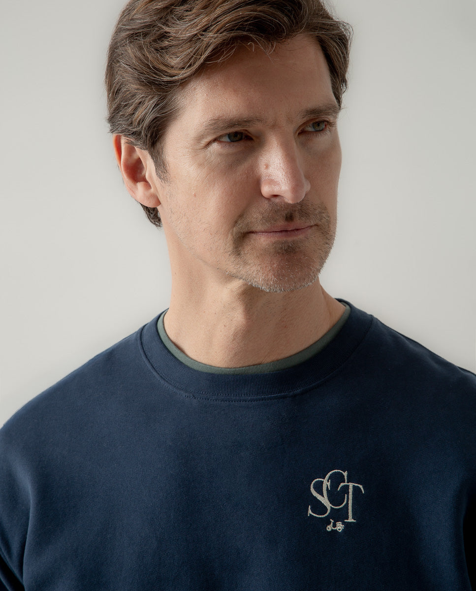 Sudadera SCT marino | SCOTTA