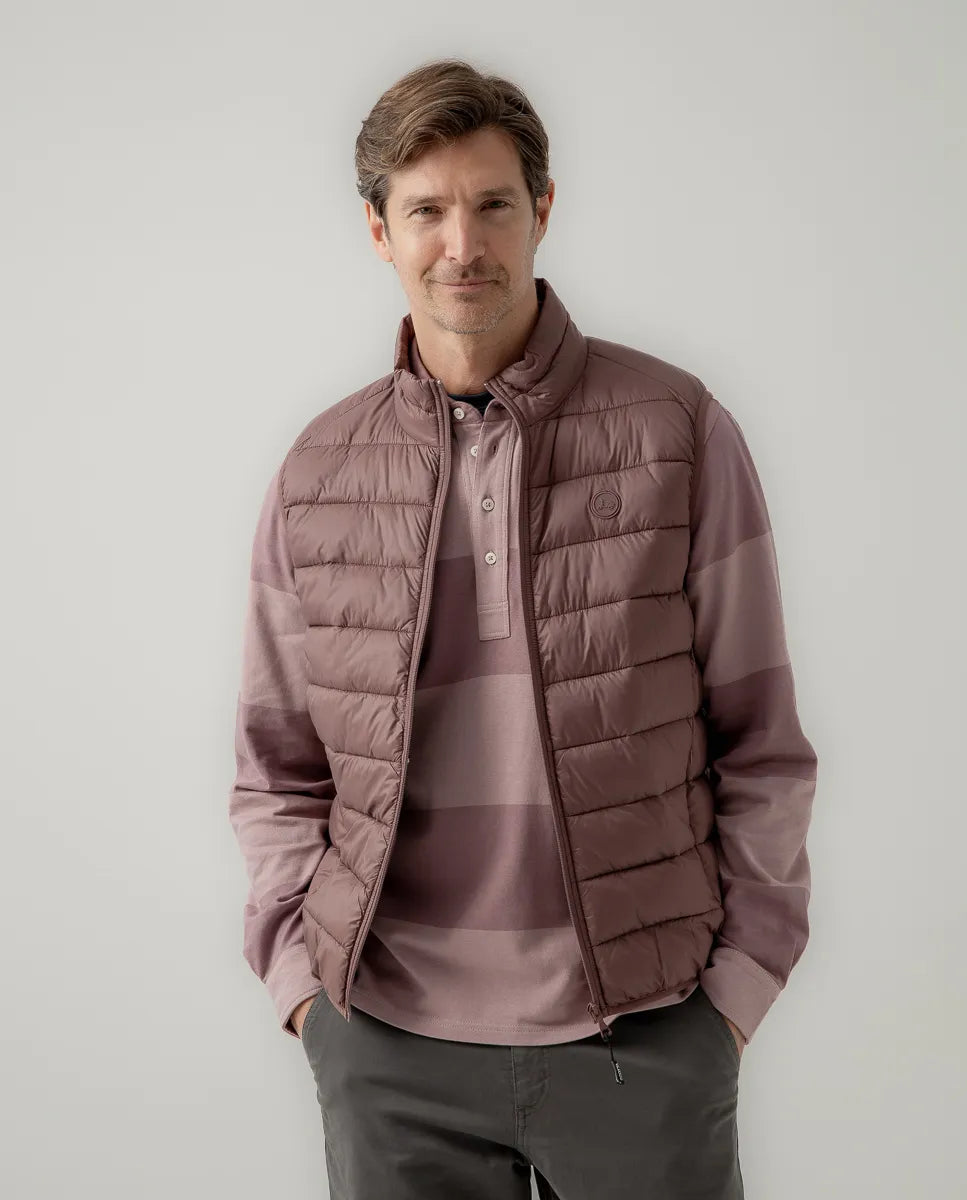Chaleco acolchado rosa | SCOTTA