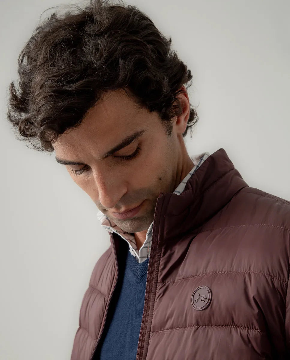 Chaqueta classic acolchado burdeos | SCOTTA