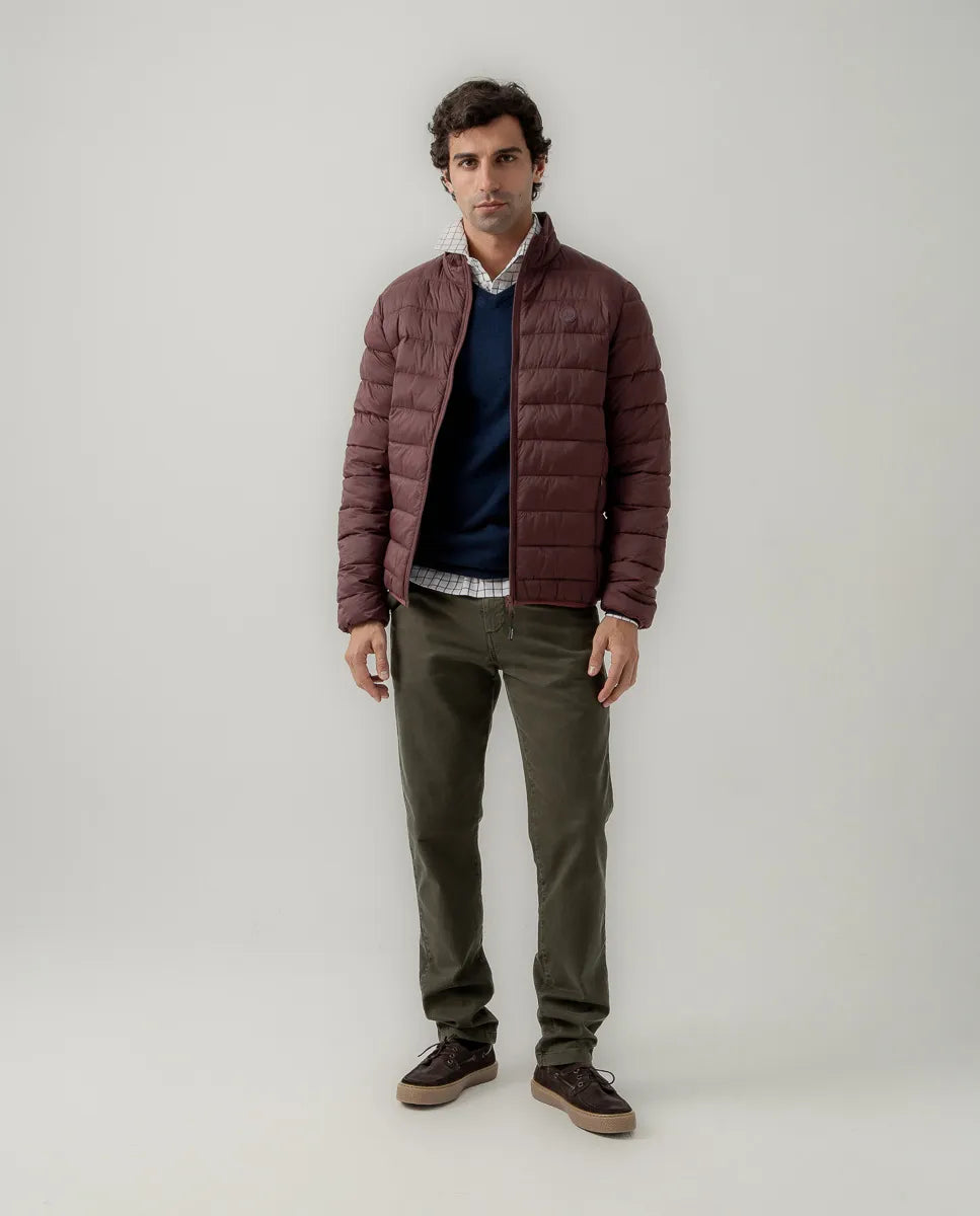 Chaqueta classic acolchado burdeos | SCOTTA