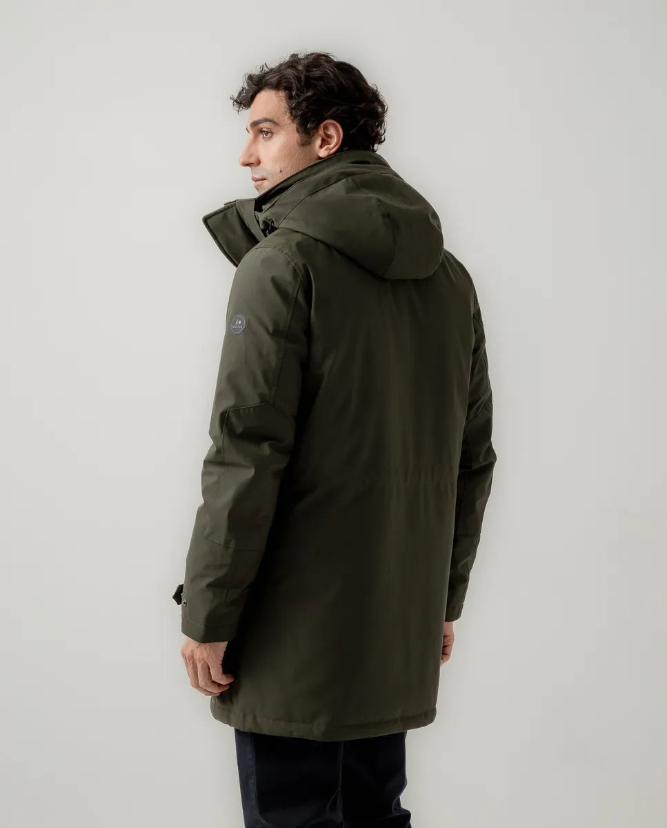 Parka rainy verde oscuro | SCOTTA