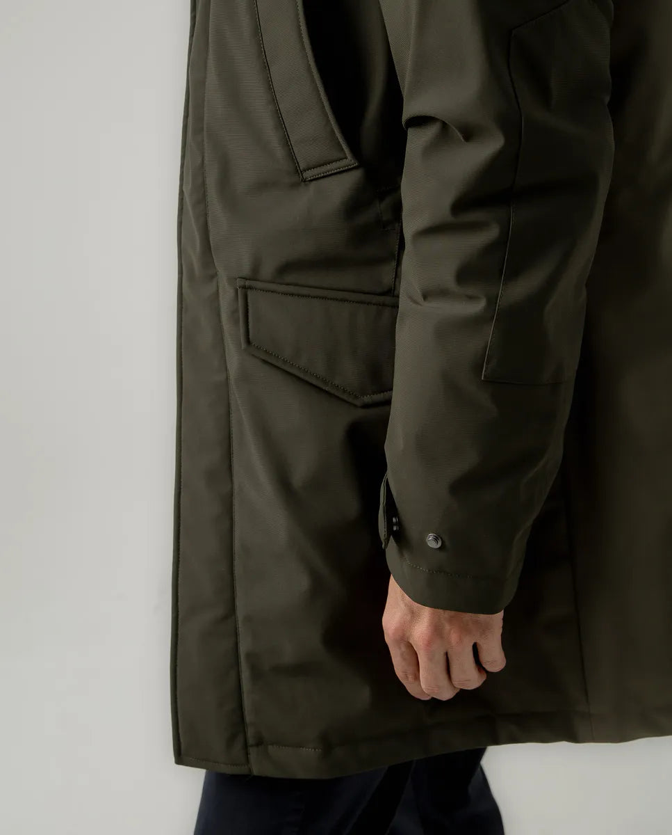 Parka rainy verde oscuro | SCOTTA