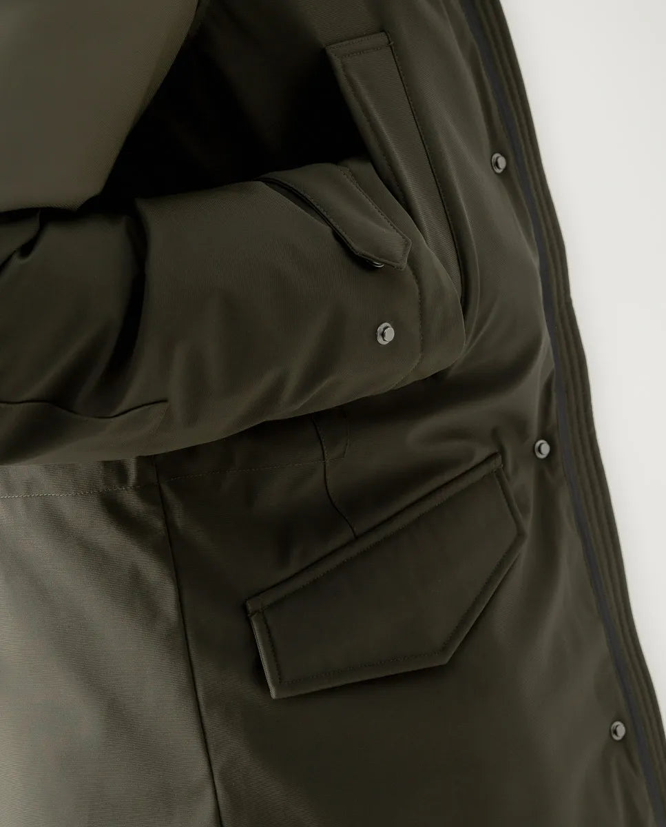 Parka rainy verde oscuro | SCOTTA
