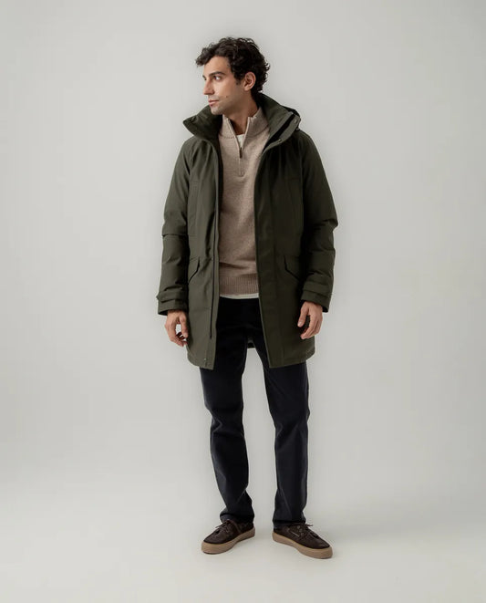 Parka rainy verde oscuro | SCOTTA