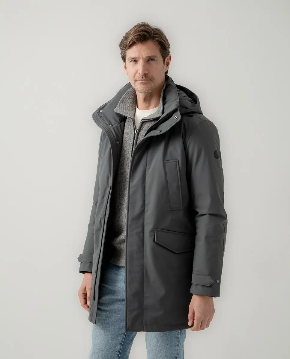Parka rainy gris | SCOTTA