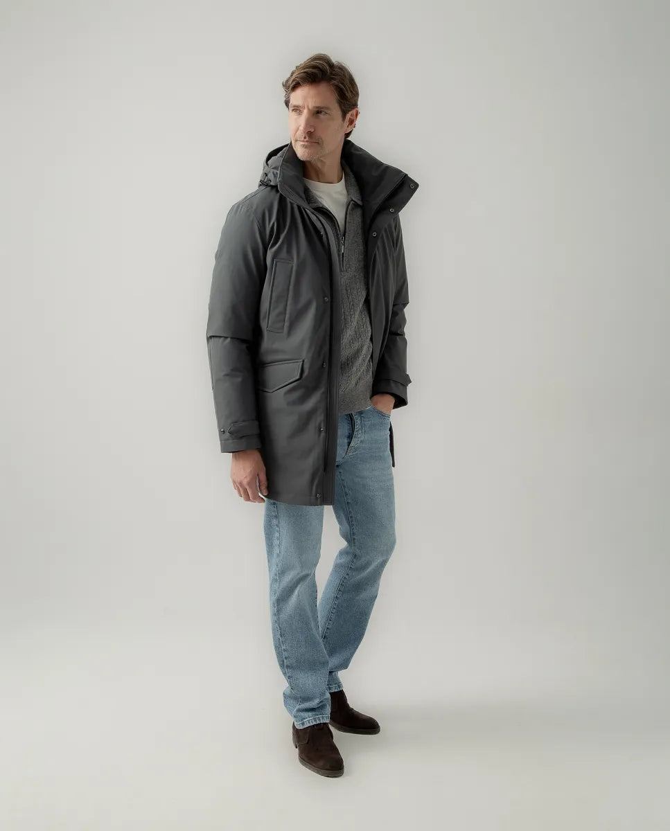 Parka rainy gris | SCOTTA