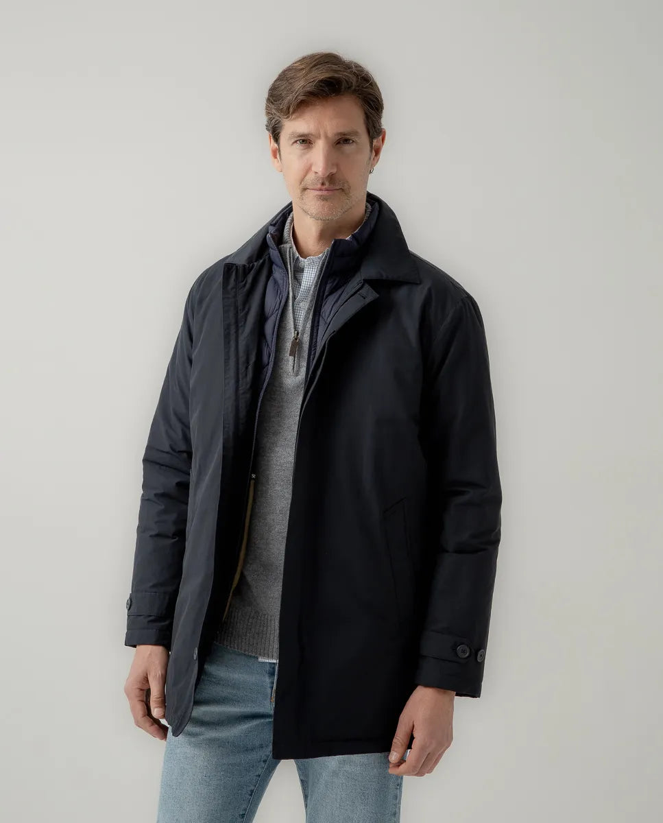 Parka buttons marino | SCOTTA