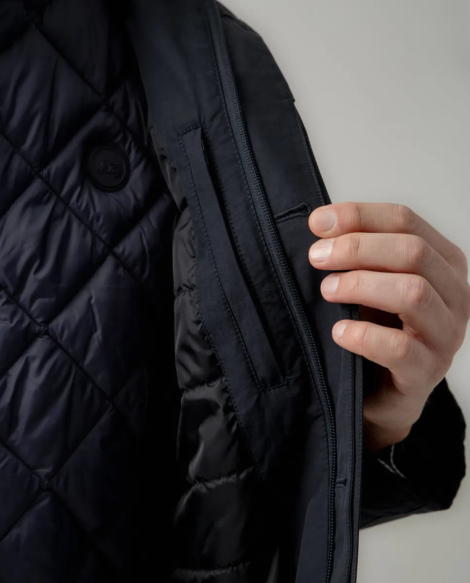 Parka buttons marino | SCOTTA