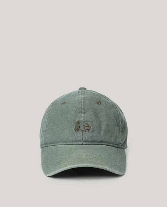 Gorra efecto lavado moto khaki | SCOTTA