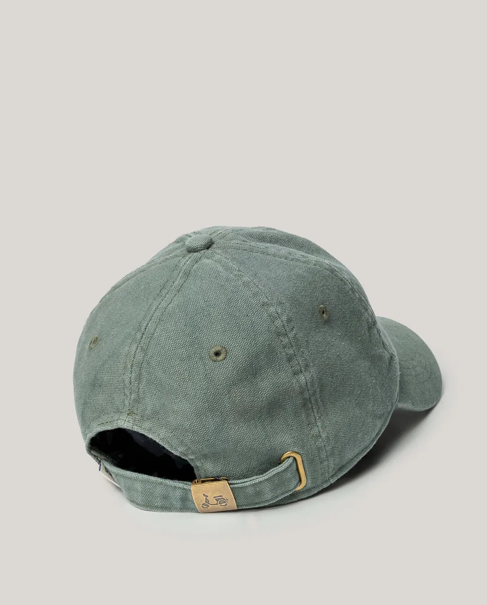 Gorra efecto lavado moto kaki | SCOTTA