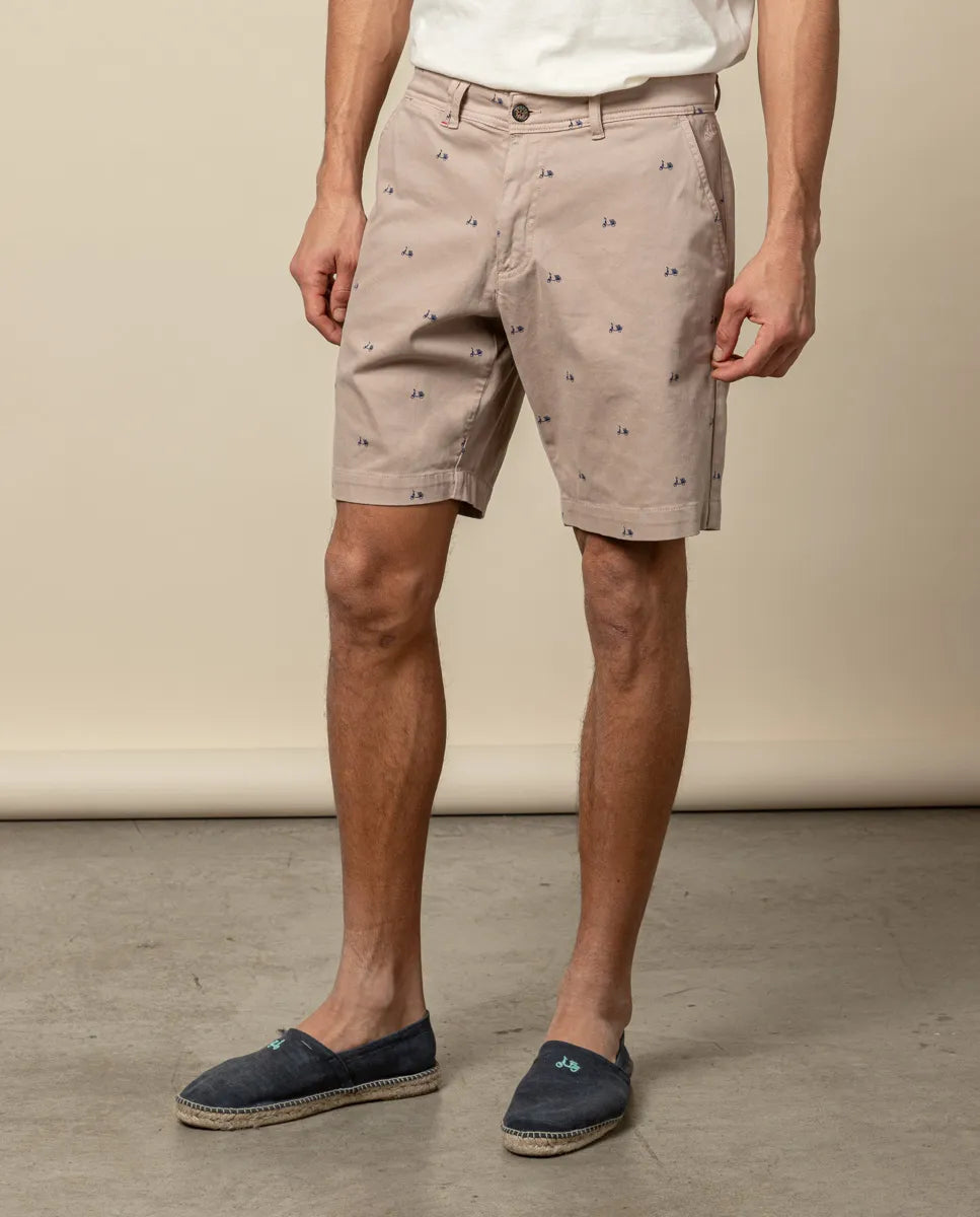 Bermuda logo steve beige