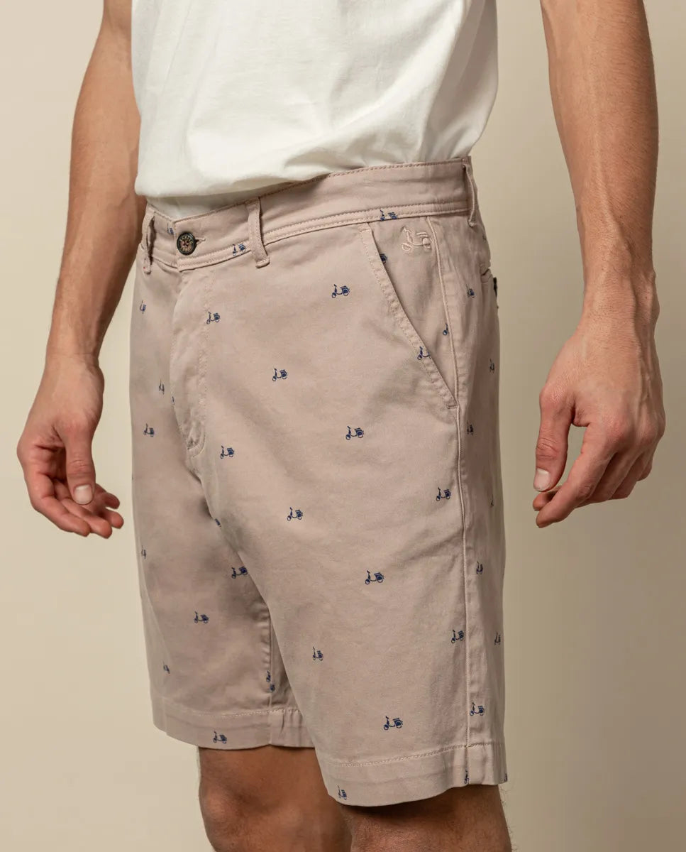 Bermuda logo steve beige