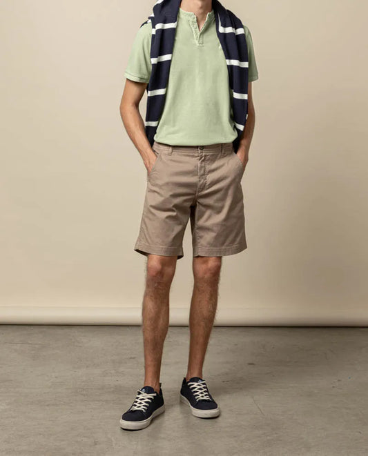 Bermuda piqué sport topo