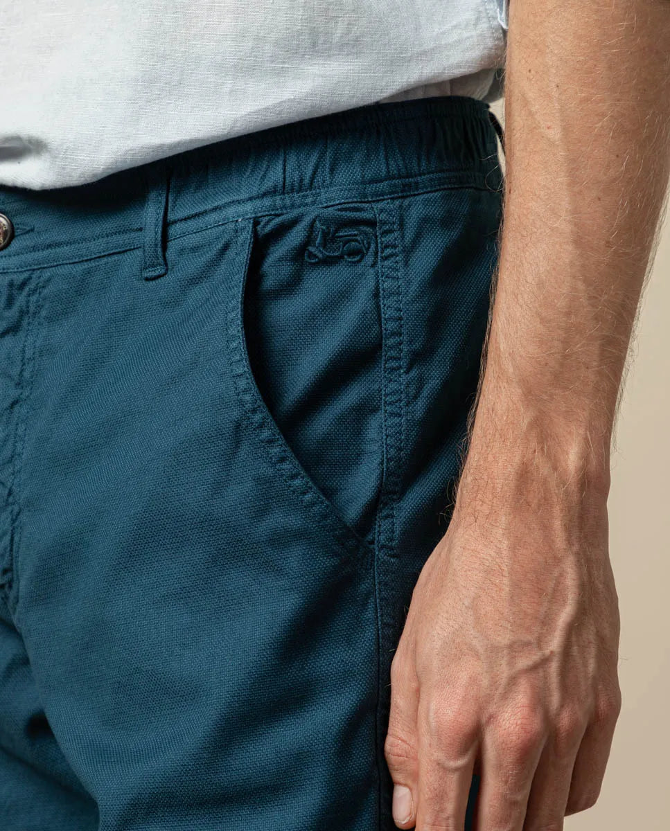 Bermuda piqué sport denim