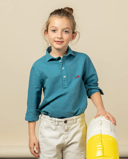 Camisa niño polera lissome li-co océano
