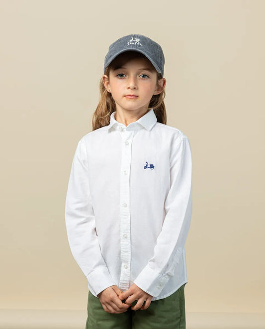 Camisa niño lissome li-co blanco