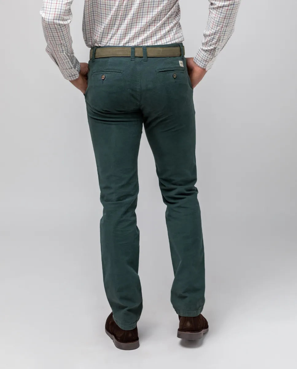 Pantalon micropana gris oscuro