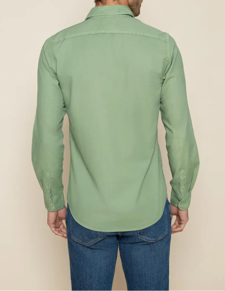 Camisa estructura khaki
