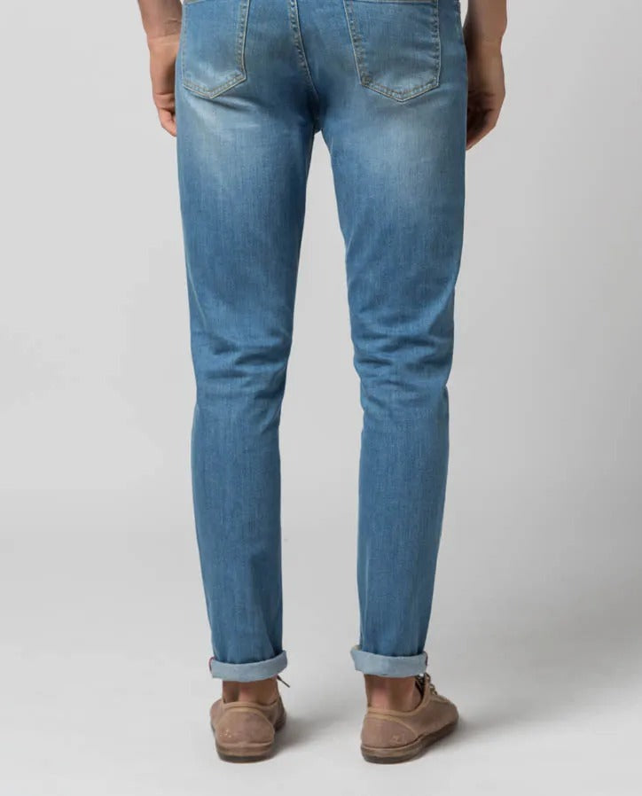 Pantalon denim claro