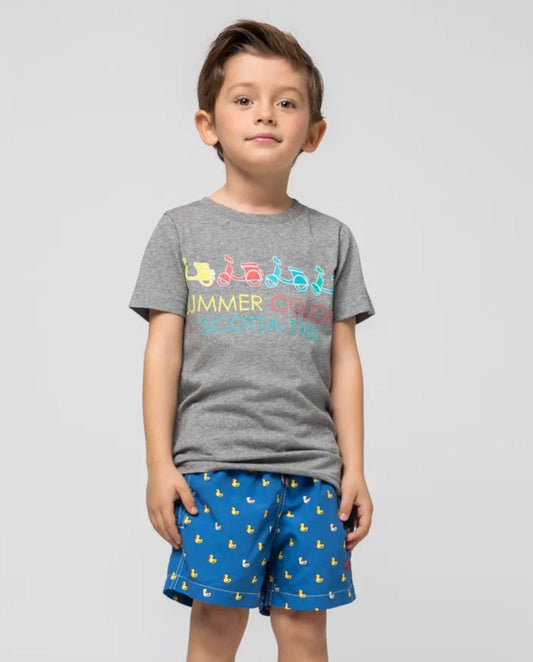 Traje de baño niño duck denim