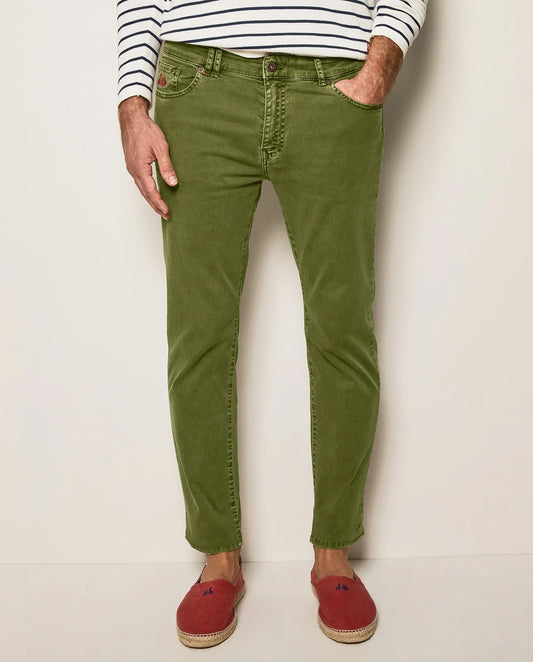 Pantalón 5 bolsillos khaki