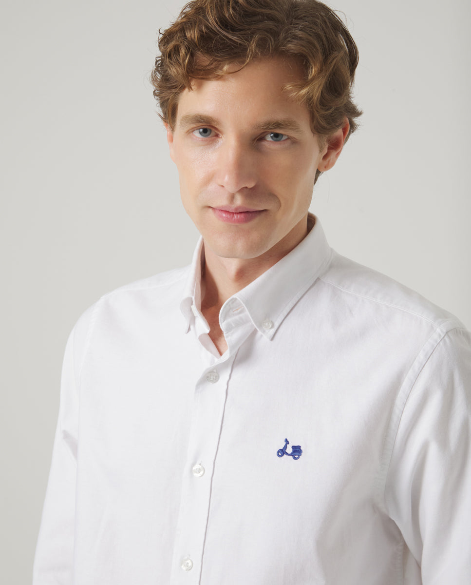 Camisa Oxford Branca