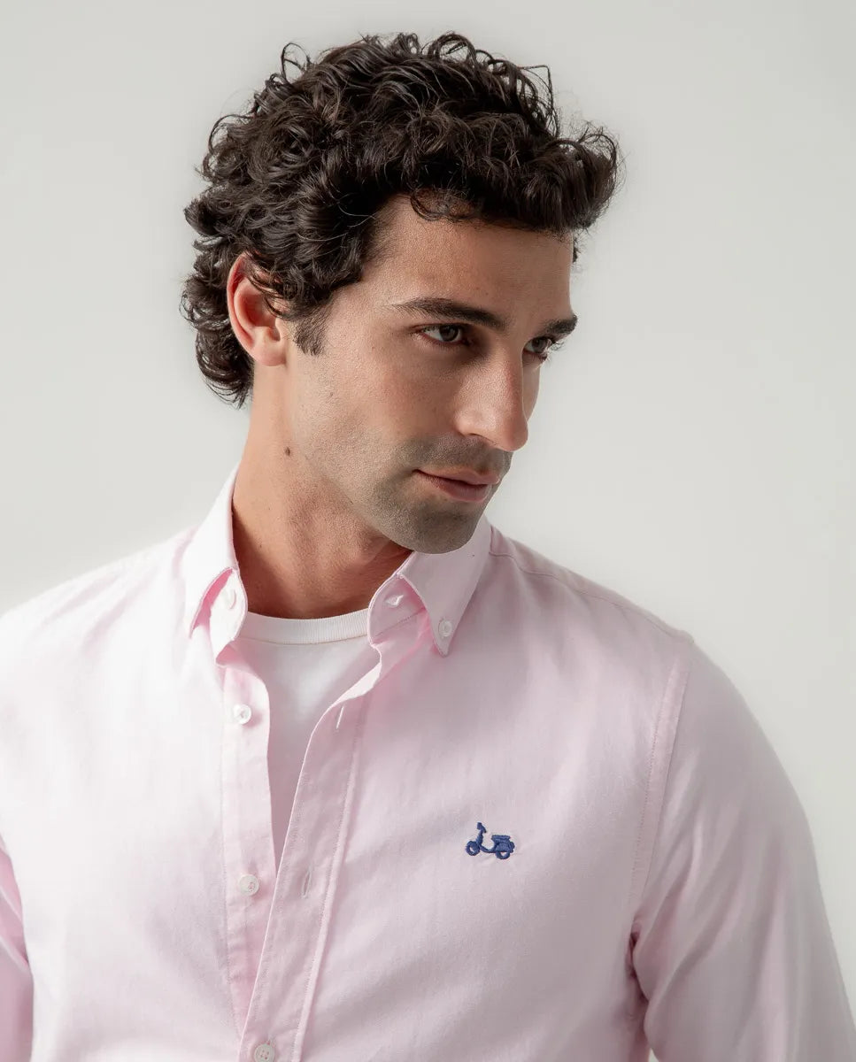 Camisa Oxford rosa | SCOTTA