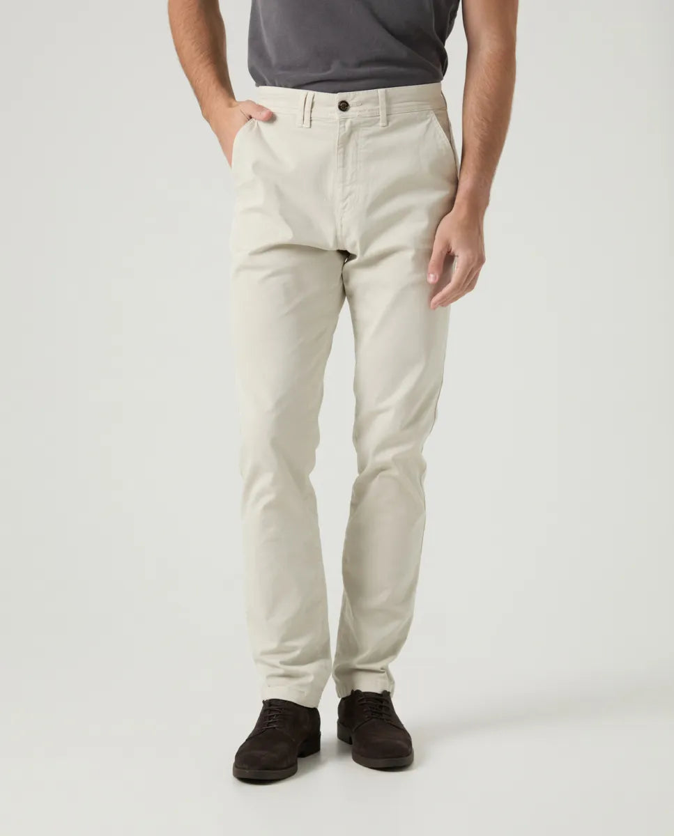Calça Steve Chino Regular Bege