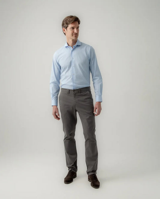 Pantalón Steve Chino Regular Gris | SCOTTA
